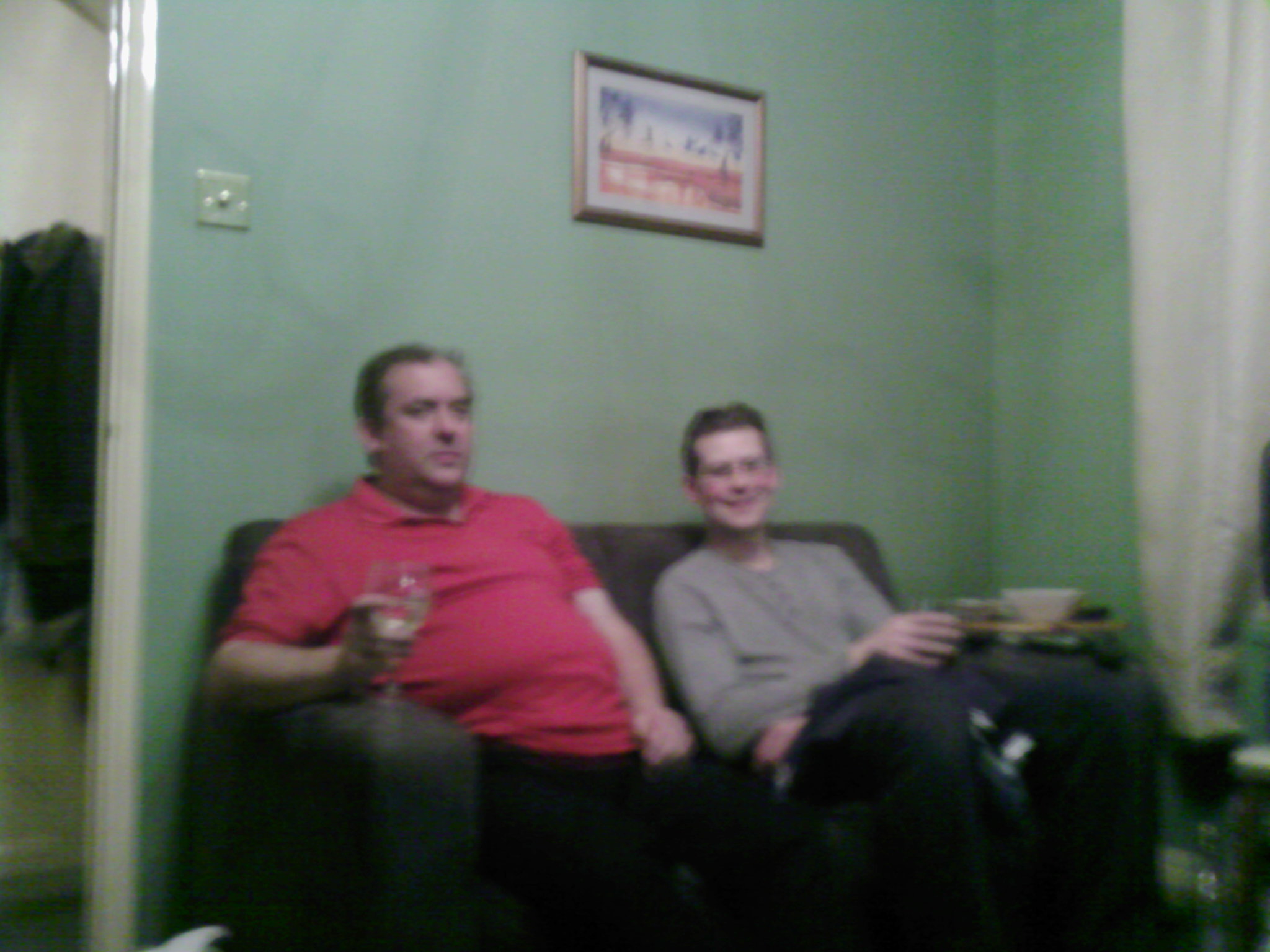 Dave & Ralph at bring-a-dish party